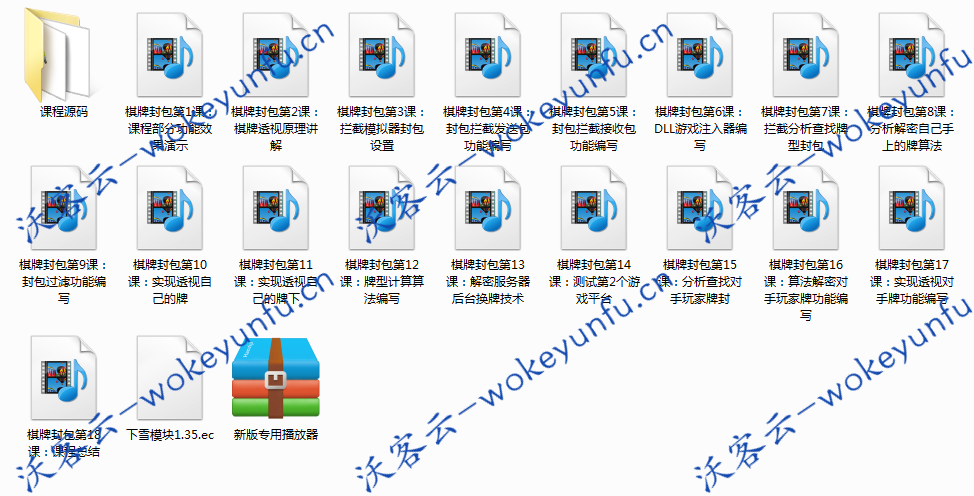【终身VIP专享】游戏教程素材大杂烩+封包透视+开发策划+游戏修改等