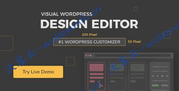 【黄铅笔Yellow Pencil v7.2.9】WordPress主题+CSS可视化编辑器插件+实时编辑网站设计