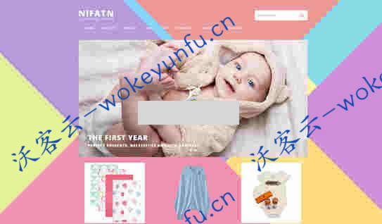 【童装英文外贸网站系统v3.7】响应式企业网站模板源码+多语言功能+高级用户交互功能