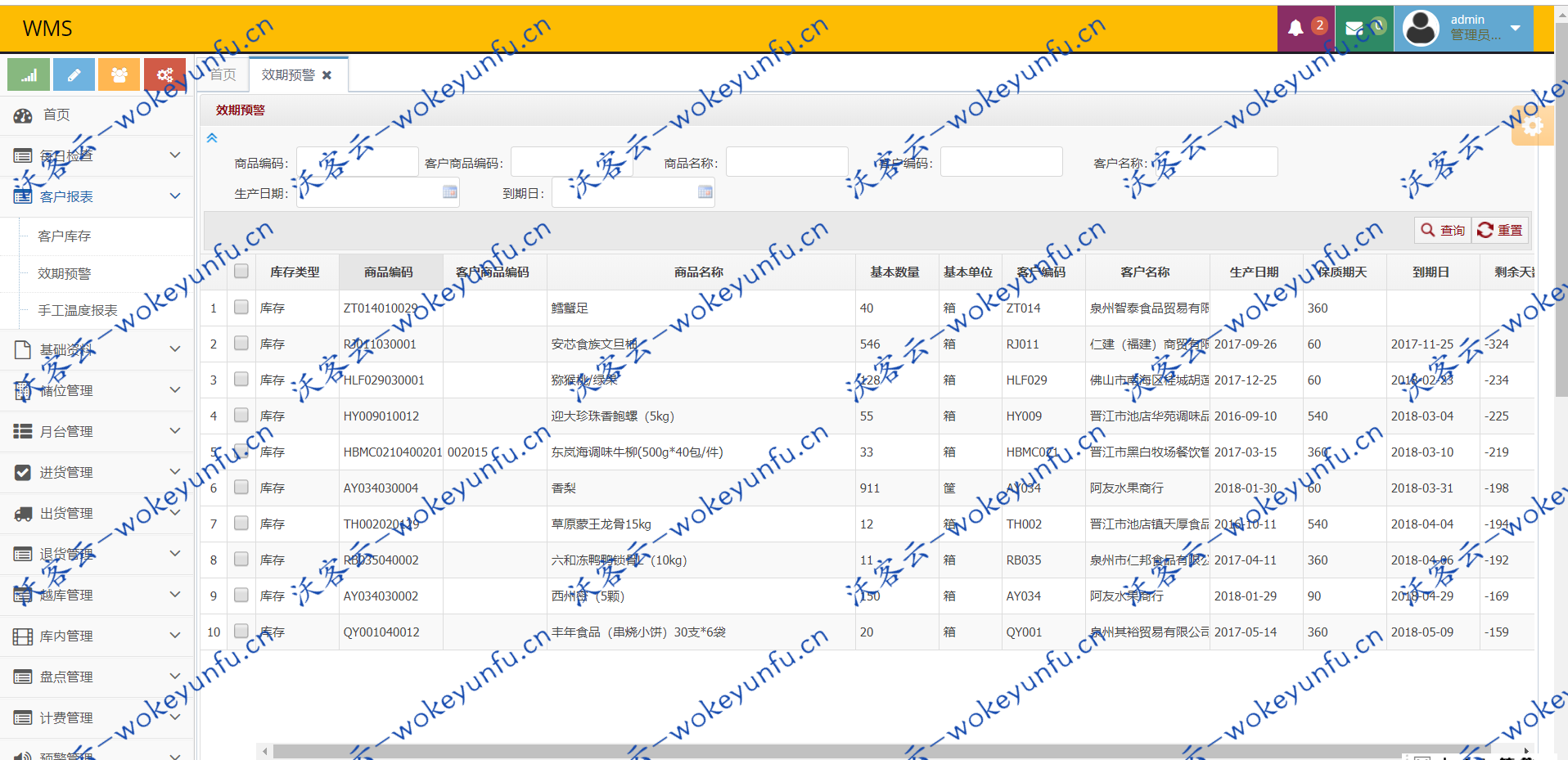 【jeewms v2.4.0】基于JAVA的开源的仓库管理系统+适用于第三方物流仓储企业自营仓储等