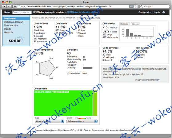 【Sonar代码质量管理平台 v8.6】开源社区版+质量数据报告工具+支持多种语言+改善编码规则