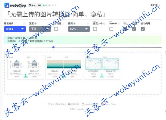 【网页在线图片格式转换源码】免费图片格式转化器+使用浏览器自身进行批量转换输出