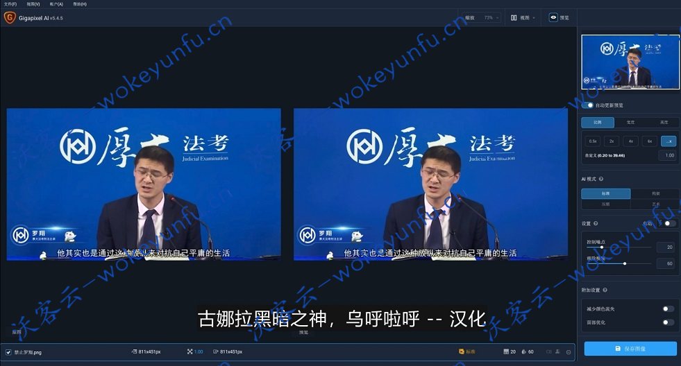 【Topaz Gigapixel AI 摄影后期必备软件】人工智能无损缩放神器+真正的高清无码
